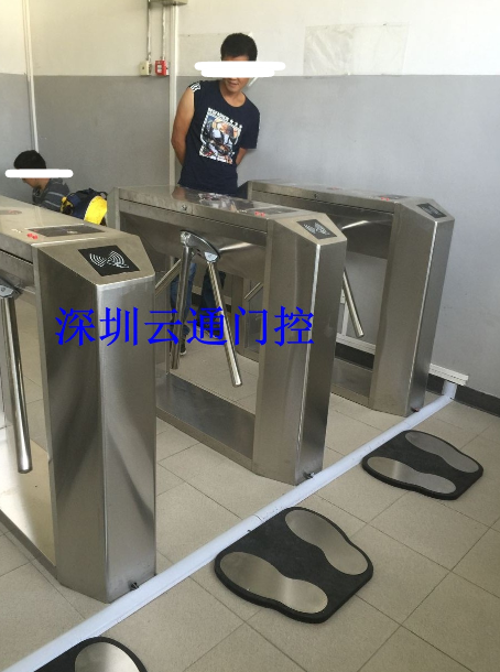 防靜電三輥閘支持靜電手環和靜電鞋檢測